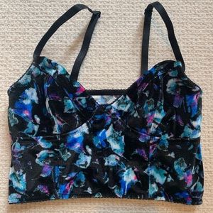 Floral bralette